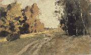 Levitan, Isaak, Evening forest ways